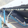 UHMWPE HDPE trough roller for belt conveyor high quality plastic conveyor carrying idler